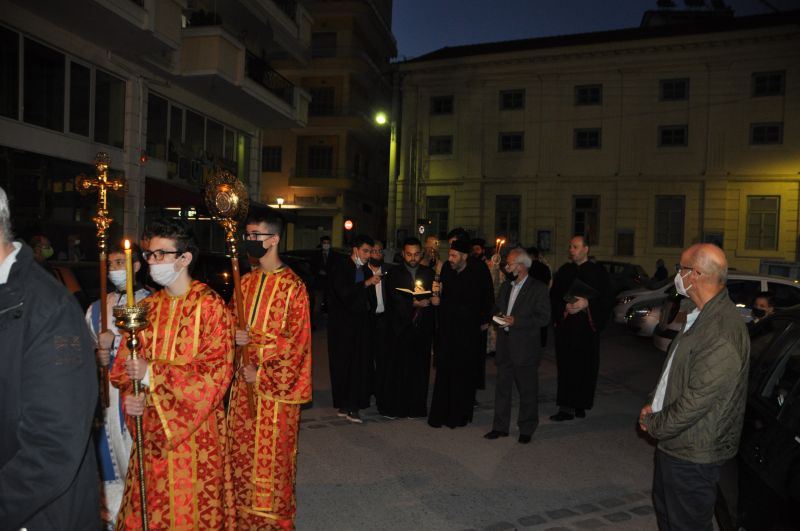 Τά ἅγια Πάθη τοῦ Κυρίου μας στόν Ἱερό Μητροπολιτικό Ναό Δράμας